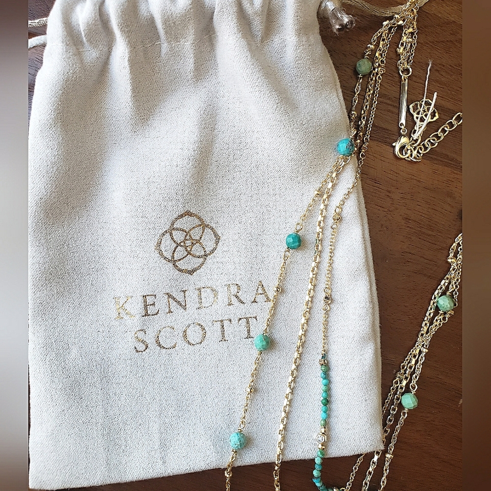 💙 KENDRA SCOTT Scarlet Multi Layered Necklace